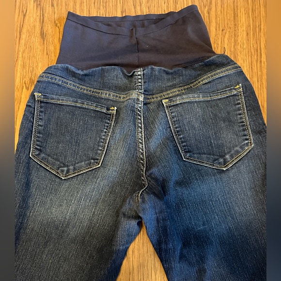 Maternity Full Panel OG Straight Jeans Old Navy - Picture 3 of 7
